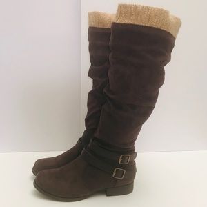 NWT Lanyani Women’s Slouchy Knee High Riding Boot